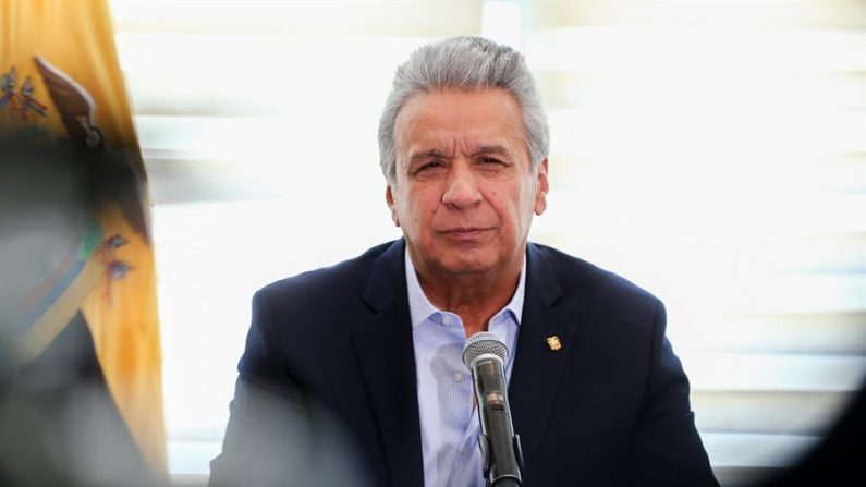 En la imagen, el expresidente de Ecuador, Lenín Moreno. EFE/José Jácome/Archivo
