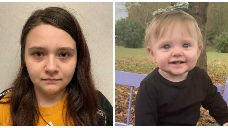 Megan Boswell y su hija de 15 meses Evelyn Boswell. (Oficina de Investigación de Tennessee)