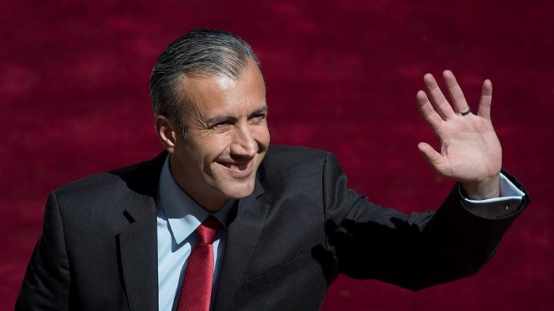 En la imagen un reigstro del vicepresidente sectorial de Economía de Venezuela, Tareck El Aissami. EFE/Rayner Peña/Archivo
