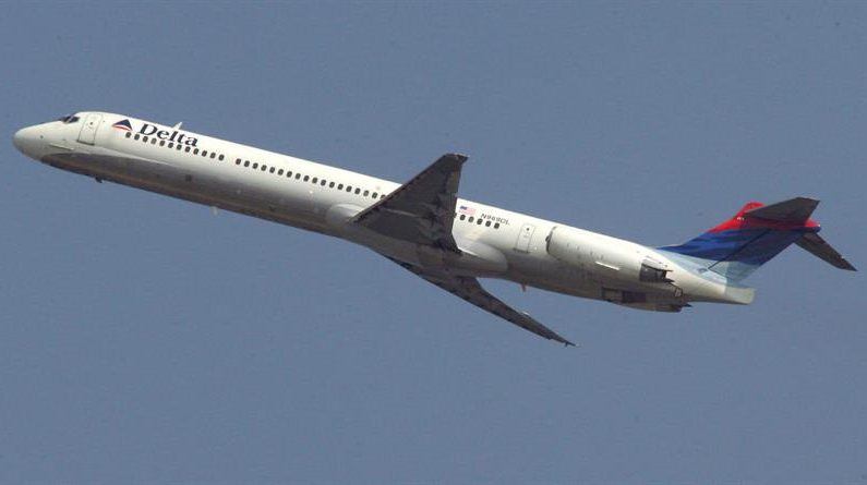 Un avión de la aerolínea Delta. EFE/John Amis/Archivo
