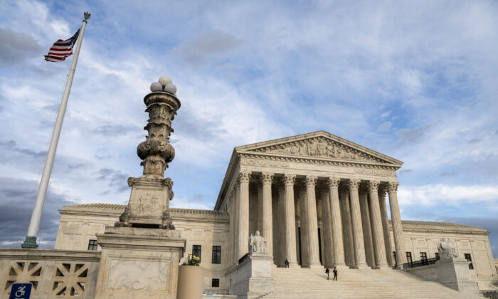 La Corte Suprema en Washington fotografiada el 10 de marzo de 2020. (Samira Bouaou/The Epoch Times)