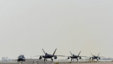 Aviones de combate estadounidenses F-22 stealth interceptan aviones rusos cerca de Alaska