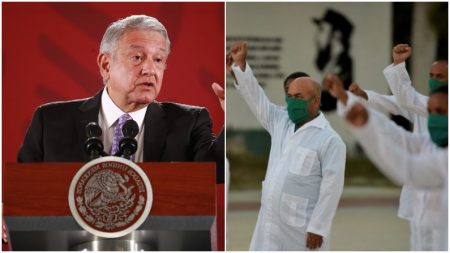 México: AMLO podría solicitar médicos cubanos para enfrentar el virus del PCCh