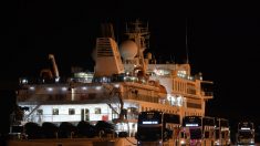 Desembarcan 112 pasajeros del buque australiano con afectados por el virus del PCCh