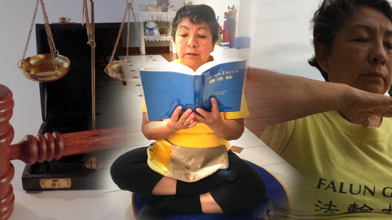 Abogada de México cura sus enfermedades y recupera a su familia y a su profesión con Falun Dafa. (Collage LGE con imágenes cortesía de A. Romero)