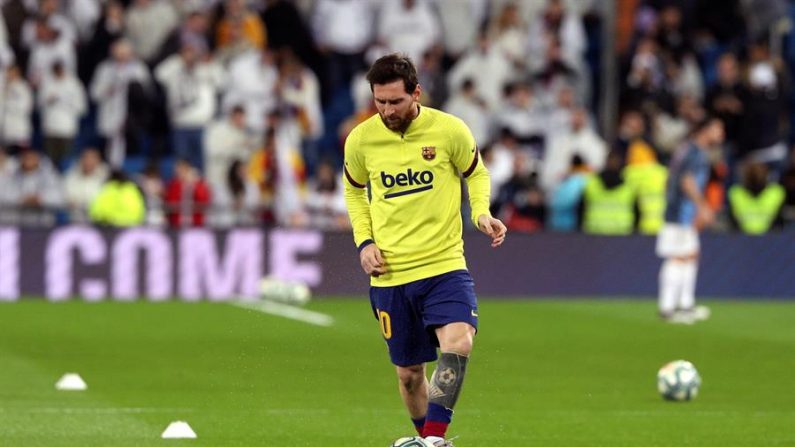 El delantero argentino Lionel Messi del Barcelona. EFE/Rodrigo Jiménez/Archivo
