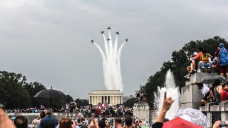 Trump: Fuerza Aérea y la Armada realizarán «espectáculos aéreos» en homenaje a trabajadores de la salud