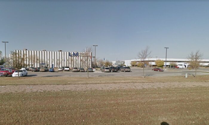 Un brote del virus del PCCh en una planta de energía eólica en Dakota del Norte cerró la producción el 20 de abril de 2020. (Google Maps)
