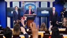 CNN y MSNBC dejan de transmitir conferencias de prensa luego de que Trump mostrara video criticándolos
