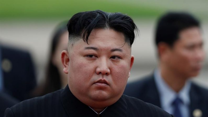 El dictador norcoreano Kim Jong Un. EFE/EPA/JORGE SILVA/Archivo
