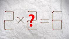 ¿Puede resolver este rompecabezas matemático moviendo solo 1 cerillo? Haga el desafío extra al final