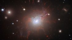 Astrónomos captan la imagen de un “anillo de fuego cósmico”