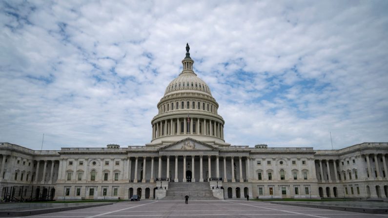  Una vista del Capitolio de EE. UU. el 29 de abril de 2020 Washington, DC. (rew Angerer/Getty Images)