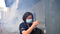 Disparan gas lacrimógeno a manifestantes de Hong Kong que protestaban contra ley de «seguridad» china