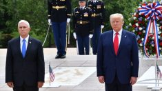 El presidente Trump visita el cementerio de Arlington y el Fuerte McHenry para el Día de la Recordación