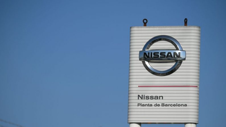 Vista tomada el 26 de mayo de 2020 en Barcelona de la fábrica de automóviles japonesa Nissan. (LLUIS GENE/AFP vía Getty Images) 