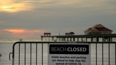 Ciudad de Florida cierra playas una semana después de reapertura por violar distanciamiento social