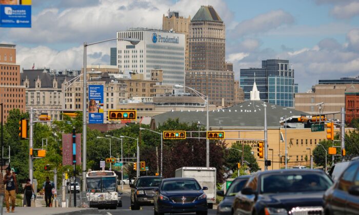 Una calle en Newark, New Jersey, el 7 de junio de 2017. (Eduardo Muñoz Álvarez/AFP vía Getty Images)