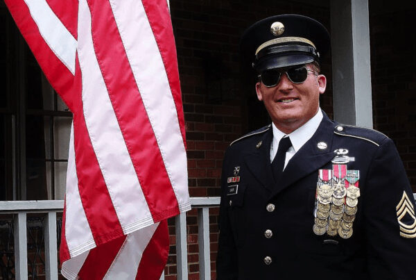 Teddy Lanier pasó 22 años en el Ejército de Estados Unidos. (Cortesía de Warriors Heart)