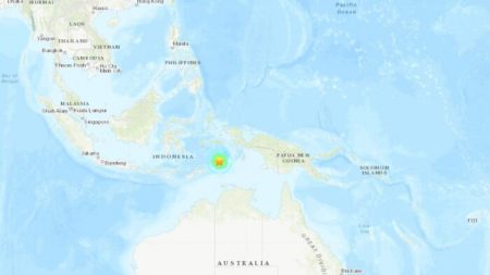 Terremoto de magnitud 6.8 sacude Indonesia, dice el USGS