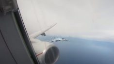 2 aviones de combate rusos interceptan avión de la Armada de EE.UU. sobre el Mediterráneo: Videos