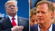 Roger Goodell de NFL apoya «protestas pacíficas» de jugadores y Trump apoya a mariscal de Nueva Orleans