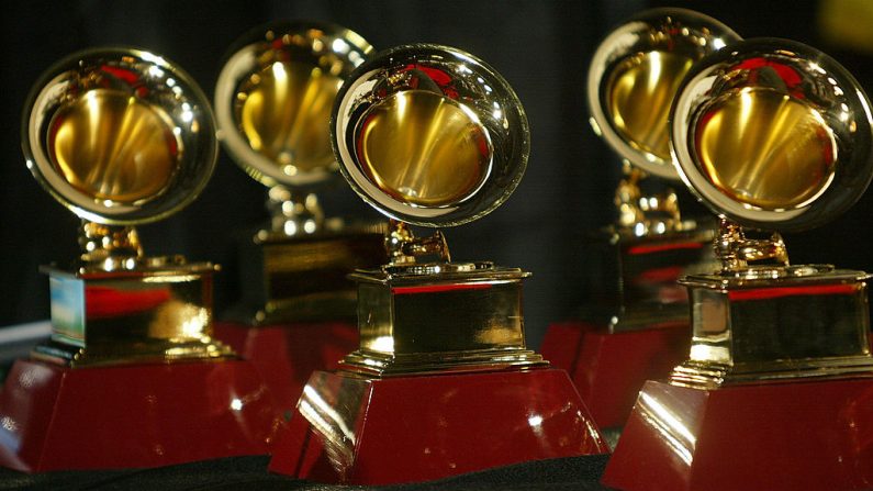 Un detalle de los Premios Latin Grammy en la sala de prensa de la 6ª edición de los Premios Latin Grammy en el Auditorio Shrine el 3 de noviembre de 2005 en Los Ángeles, California (EE.UU.). (Frederick M. Brown/Getty Images)