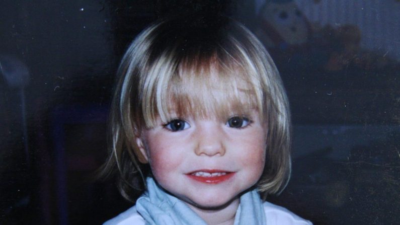 Foto de la desaparecida Madeleine McCann publicada el 16 de septiembre de 2007. (Folleto/Getty Images)