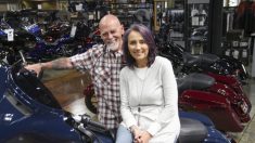 Con Harleys y música, pareja recauda USD 5 millones para apoyar a organizaciones benéficas para niños