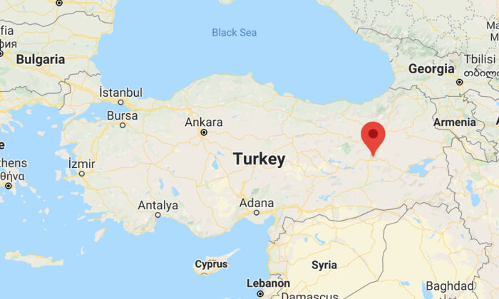 Provincia de Bingol, Turquía, en un mapa. (Captura de pantalla/Google Maps)
 
