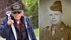 Veterano de guerra camina 100 millas en su cumpleaños 100 para recaudar dinero para alivio de COVID-19