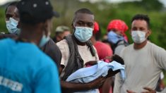 Honduras detiene a caravana migrante de haitianos y africanos que se dirigía a EE.UU.