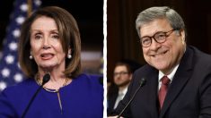 Pelosi minimiza la posible destitución de Barr