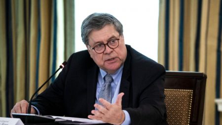 Fiscal General Barr sobre la reforma policial: «Es una cuestión de lograr el equilibrio correcto»