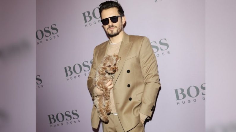 Orlando Bloom asiste al desfile de BOSS durante la Semana de la Moda de Milán Otoño / Invierno 2020-2021 en Milán, Italia, el 23 de febrero de 2020. (Vittorio Zunino Celotto / Getty Images para Hugo Boss)