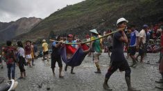 Más de un centenar de muertos tras un accidente en una mina de jade en Birmania