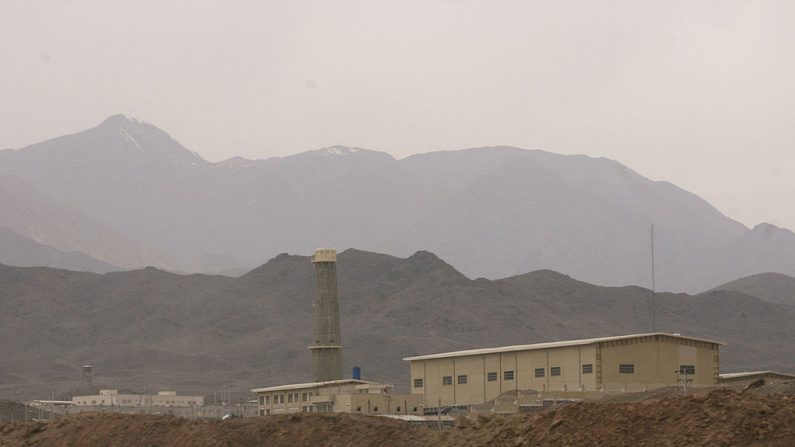 Una vista general de la instalación de enriquecimiento nuclear de Natanz, el 9 de abril de 2007, a 180 millas al sur de Teherán, Irán. (Majid Saeedi/Getty Images)
