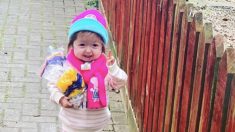 «Única en el mundo»: Niña de 3 años, con una rara condición genética es una pequeña luchadora