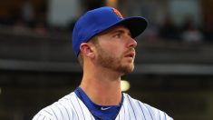 Novato del año de MLB Pete Alonso lleva mensaje «Ame a su prójimo», y sus compañeros usaron «BLM»