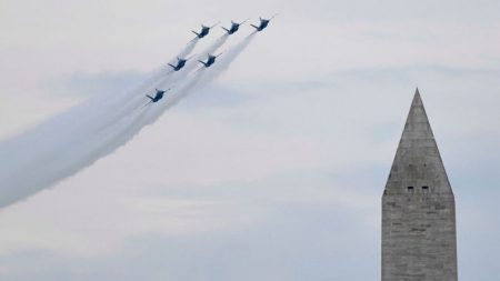 El presidente Trump encabeza el evento del 4 de julio en el Distrito de Columbia