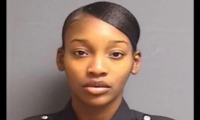 La detective de la policía de Montgomery, Tanisha Pughsley, murió en un incidente relacionado con violencia doméstica fuera de servicio. (Policía de Montgomery)