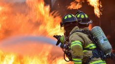Policía y bombero de Buckeye rescatan a niños y mascotas atrapados en una casa en llamas