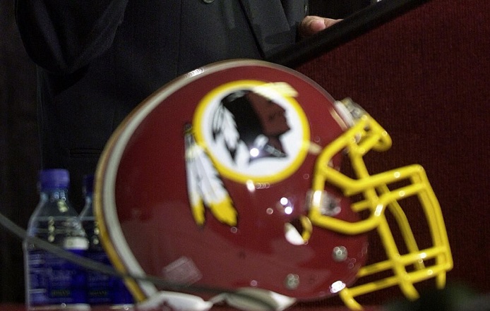 El logo de los Redskins de Washington en una foto de archivo. (Shawn Thew/AFP/Getty Images)