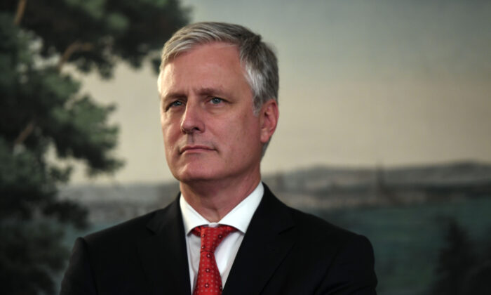 El asesor de Seguridad Nacional Robert O'Brien en una fotografía de archivo. (Saul Loeb/AFP vía Getty Images)
