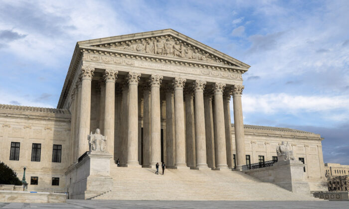 La Corte Suprema en Washington, el 10 de marzo de 2020. (Samira Bouaou/The Epoch Times)