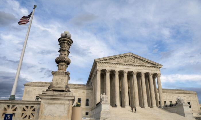 La Corte Suprema en Washington el 10 de marzo de 2020. (Samira Bouaou/The Epoch Times)
