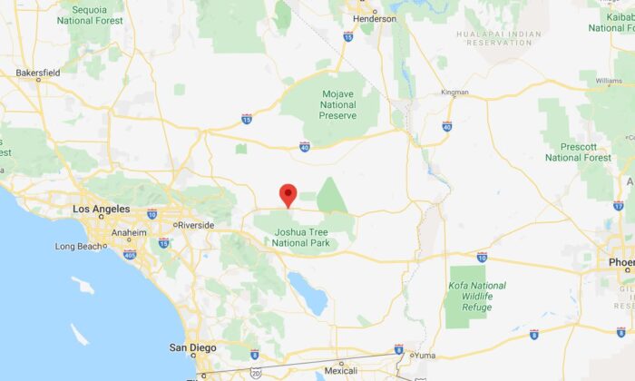 Se informó de la existencia de un atacante activo en una base de la Marina de Guerra de los EE.UU. en Twentynine Palms, California, según dijeron los Marines. (Google Maps)