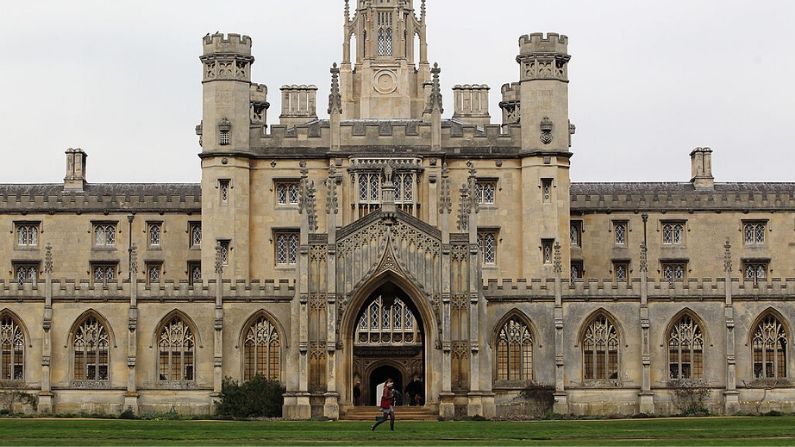 Una vista general del St John's College el 13 de marzo de 2012 en Cambridge, Inglaterra. (Dan Kitwood/Getty Images)