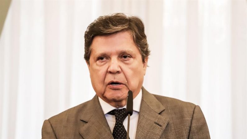 En la imagen, el ministro del Interior de Paraguay, Euclides Acevedo. EFE/Nathalia Aguilar/Archivo