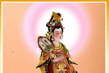 La pusa Guanyin, también conocida como "la diosa de la misericordia". (Cortesía de zhengjian.org)